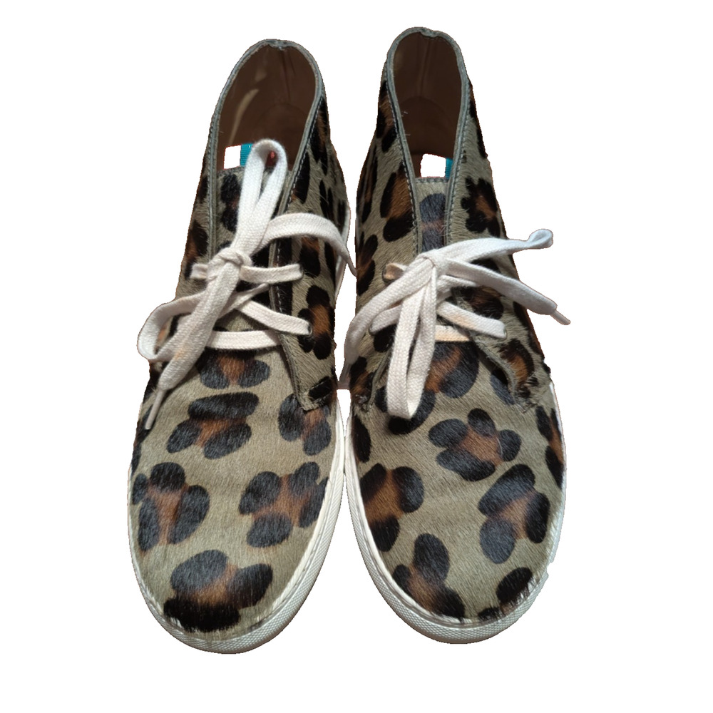 Penelope Chilvers Special Edition Jungle‎ Leopard Pony Trainers Sneakers US 8
